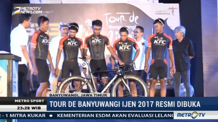 Tour de Banyuwangi Ijen 2017 Resmi Dibuka