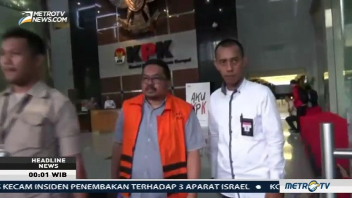 Dirut PDAM Banjarmasin Bungkam Usai Diperiksa KPK