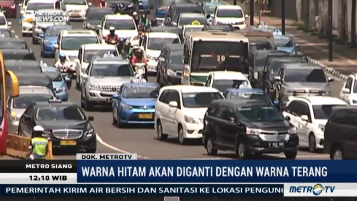Wacana Pergantian Warna Plat Nomor Kendaraan