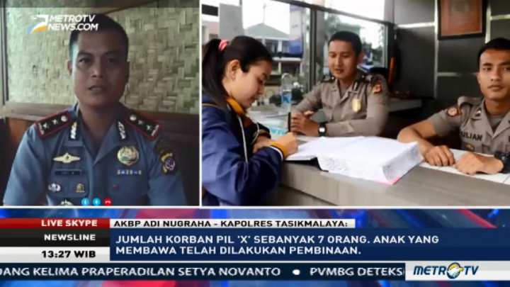 Begini Kronologi Peredaran Pil Excimer di Tasikmalaya