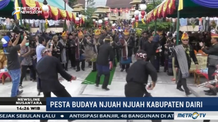 Pesta Budaya Njuah-njuah di Dairi Berlangsung Meriah