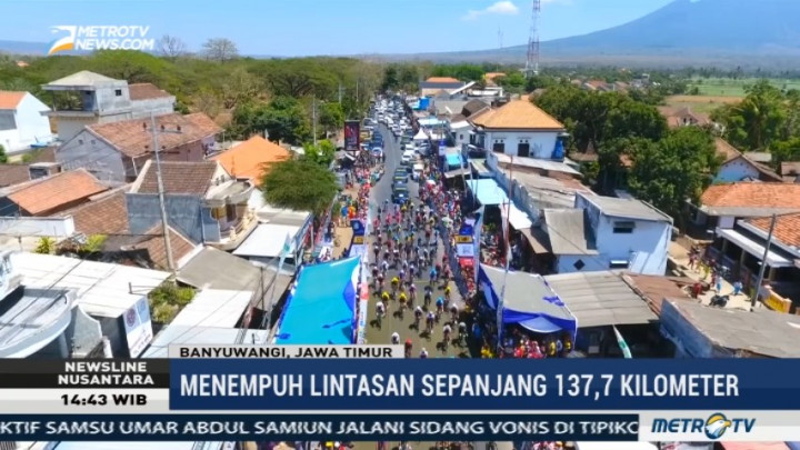 Etape 1 Tour de Banyuwangi Ijen Resmi Dimulai