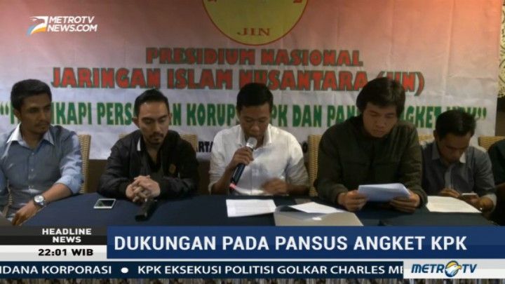 JIN Dukung Perpanjangan Masa Kerja Pansus Angket KPK