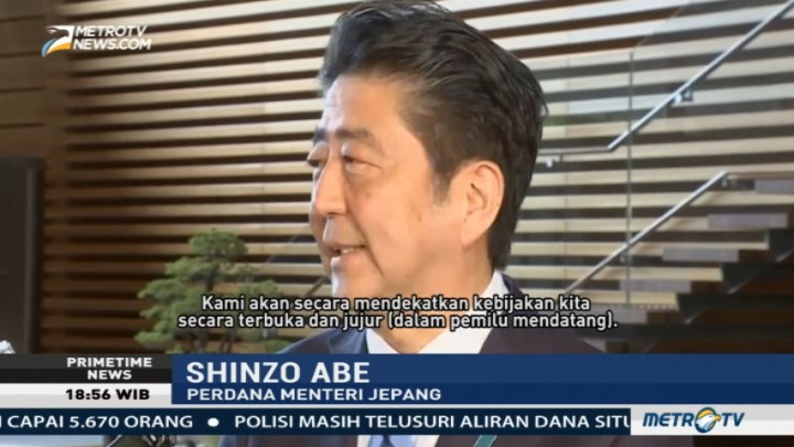 Karena Ini PM Jepang Gelar Pemilu Dini