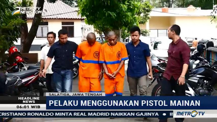 Pembegal di Salatiga Ini Targetkan Orang Pacaran