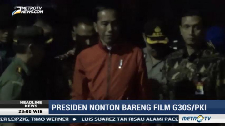 Jokowi Hadiri Nobar Film G30S/PKI di Bogor