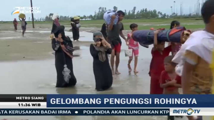 Krisis Rohingya, PBB: Setengah Juta Jiwa Mengungsi ke Bangladesh