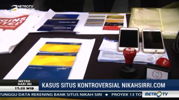 Polisi Tunggu Salinan Transaksi Keuangan Pemilik Nikahsirri.com