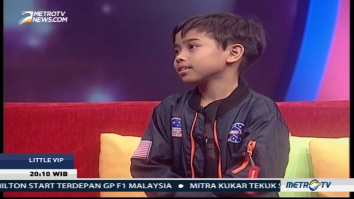 Aaron Penyami Jadi Rapper Cilik Ikuti Jejak Saykoji