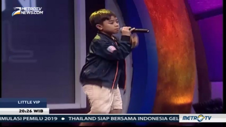 Aksi Aaron Penyami Jawab Tantangan Rap Freestyle dari Cak Lontong