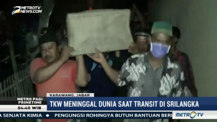 TKW Asal Karawang Meninggal Dunia saat Perjalanan Pulang ke Indonesia