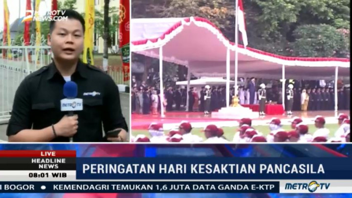 Presiden Jadi Inspektur Upacara Hari Kesaktian Pancasila