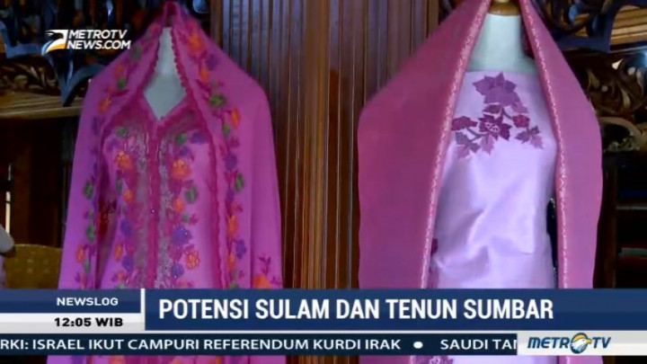 Pesona Sulam dan Tenun Sumatra Barat