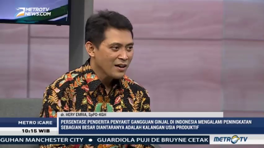 1 dari 8 Penduduk Indonesia Terkena Penyakit Ginjal