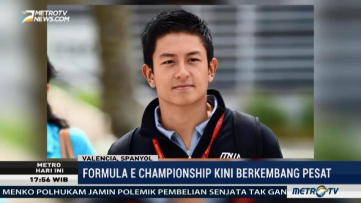 Rio Haryanto Jajal Formula E