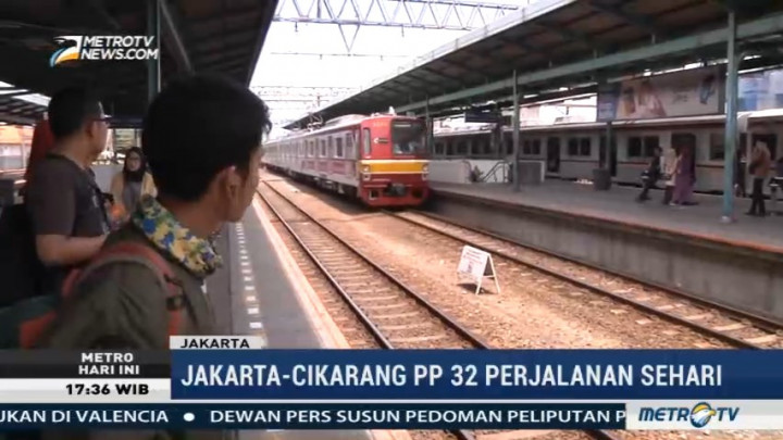 KRL Jakarta-Cikarang Siap Beroperasi