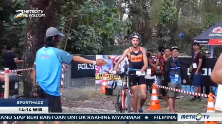 Kejuaraan Cross Triathlon Pertama Indonesia Digelar di Banten