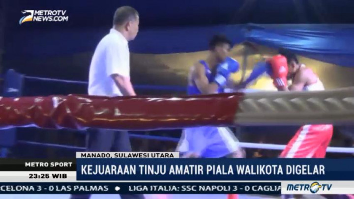 259 Petinju Perebutkan Piala Wali Kota Manado