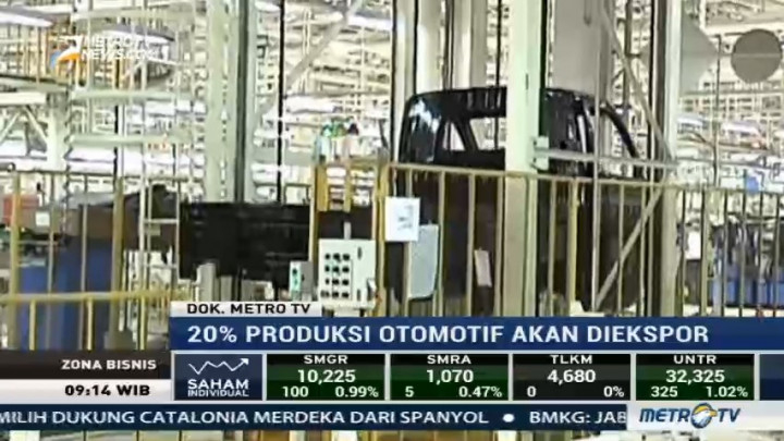 Target Produksi Otomotif Jabar Ditargetkan Meningkat Hingga 2 Juta Unit Per Tahun