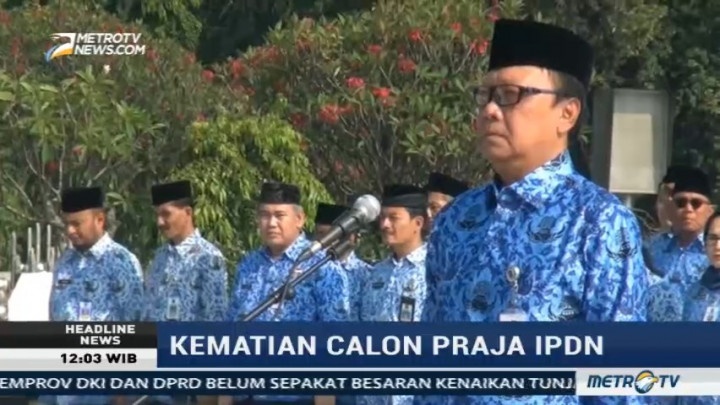 Mendagri Pastikan Calon Praja IPDN Meninggal saat Diksar karena Sakit