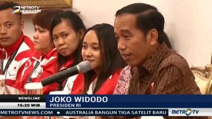 Jokowi Bangga dengan Prestasi Atlet Para Games