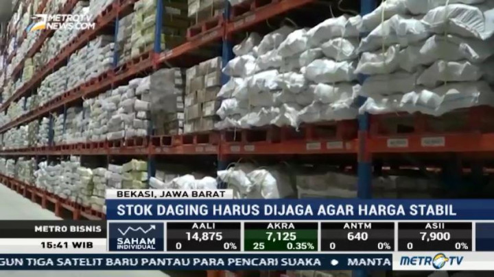 Stok Daging Beku Disiapkan untuk Tekan Fluktuasi Harga di Akhir Tahun