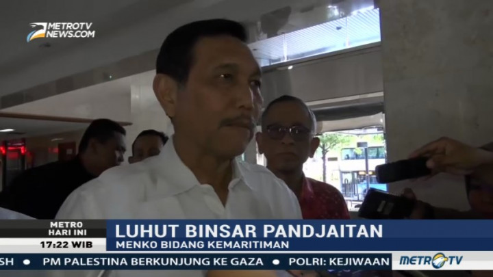 Luhut Pastikan Moratorium Pulau G Segera Dicabut