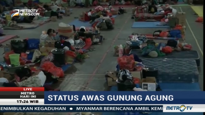 Jumlah Pengungsi di GOR Swecapura Berkurang