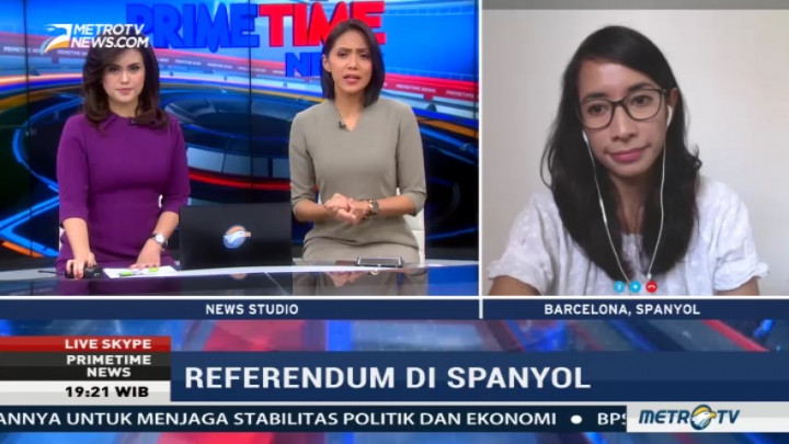 PM Spanyol Tak Akui Referendum Catalonia