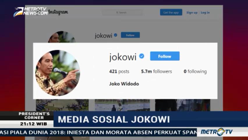 Medsos Jadi Sarana Jokowi Dekat dengan Rakyat