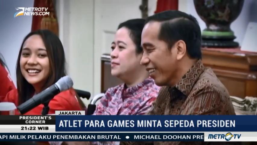 Ketika Atlet Para Games Tagih Kuis Sepeda ke Jokowi