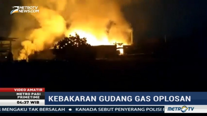 Sempat Terdengar Ledakan dalam Kebakaran di Gudang Gas Oplosan Tangerang