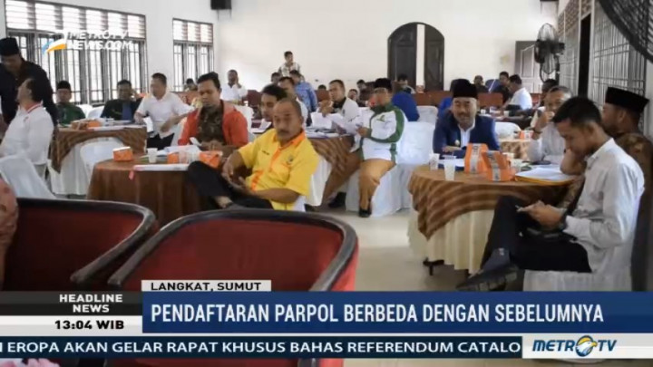 KPU Langkat Mulai Sosialisasikan Pendaftaran Parpol Jelang Pemilu