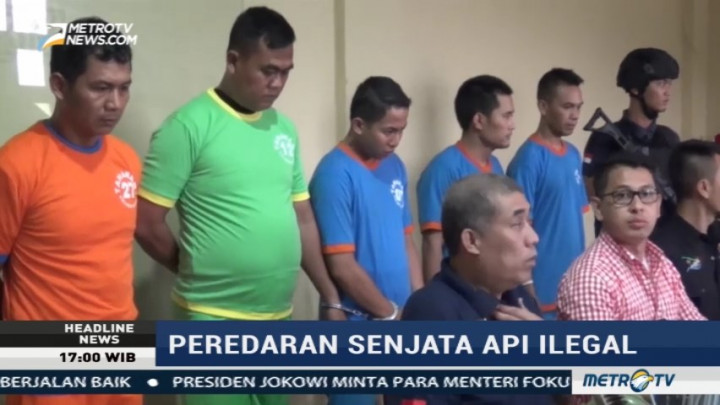 Polisi Kembali Tangkap Tiga Tersangka Peredaran Senpi Ilegal di Cianjur