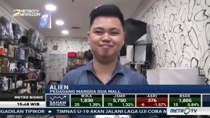 Pedagang Mangga Dua Mal Tidak Terganggu dengan <i>Online Shop</i>