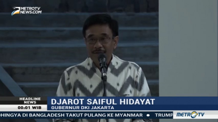Djarot Pamit ke Warga Jakarta