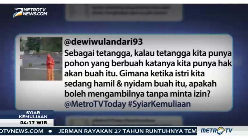 Syiar Kemuliaan: Hak-hak Bertetangga (2)