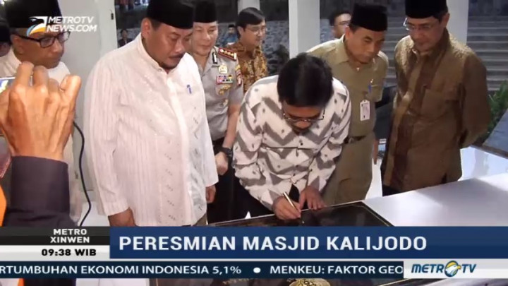 Djarot Resmikan Masjid Al-Mubarokah di Kalijodo
