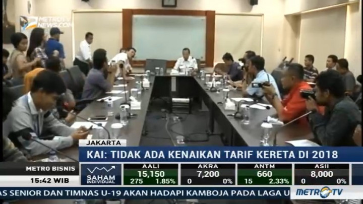 PT KAI Batal Naikkan Tarif Kereta Ekonomi Subsidi