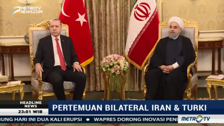 Pertemuan Bilateral Iran & Turki Bahas Referendum Kurdi