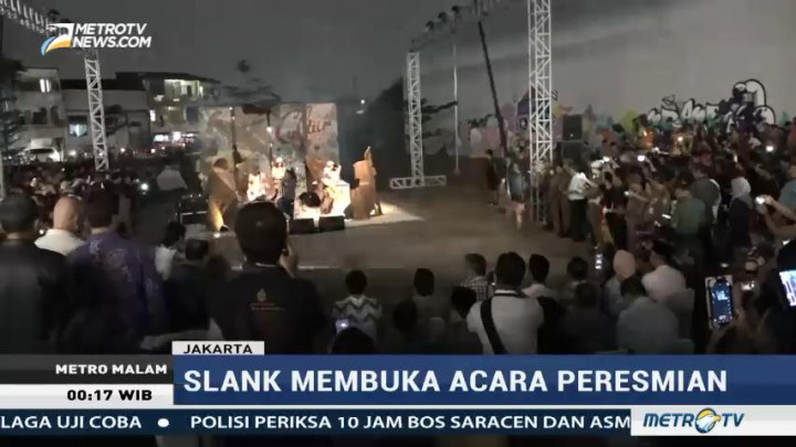 Slank Meriahkan Peresmian Patung Menembus Batas