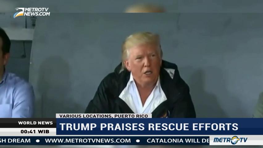 Trump Visits Puerto Rico