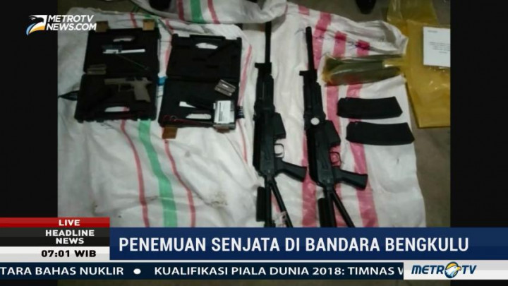 Dokumen Tidak Lengkap, Senjata Api Milik BNN Tertahan di Bandara Bengkulu
