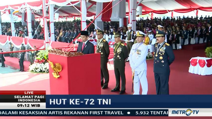 Jokowi Optimis TNI Jadi Angkatan Bersenjata yang Disegani