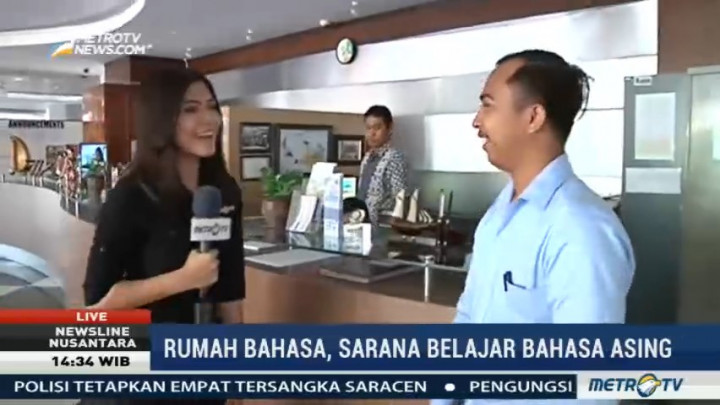 Belajar Bahasa Asing Gratis di Rumah Bahasa Surabaya