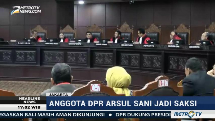 Ketua Pansus UU Pemilu Bersaksi di Sidang MK