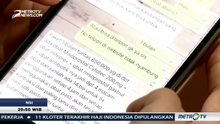 Mudahnya Mendapat Obat Aborsi Ilegal