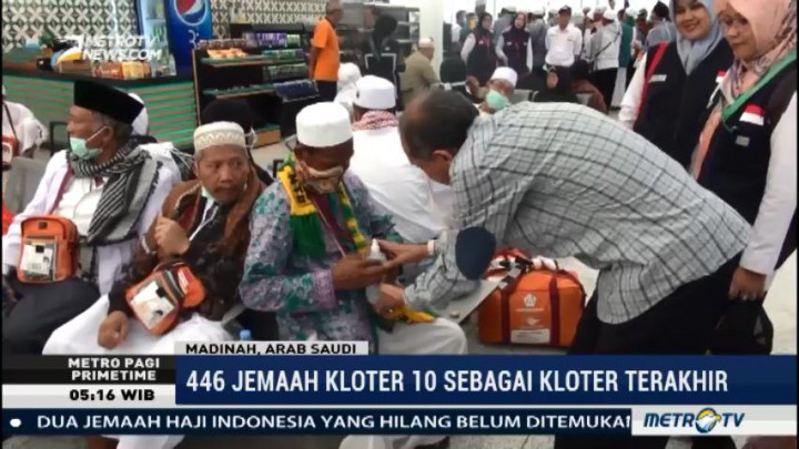 Jemaah Haji Kloter Terakhir Pulang ke Tanah Air