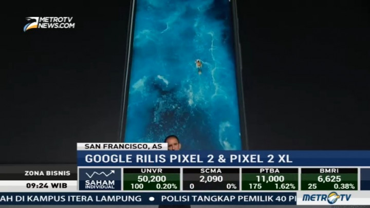 Saingi Apple, Google Rilis Ponsel Pixel 2 dan Pixel 2 XL