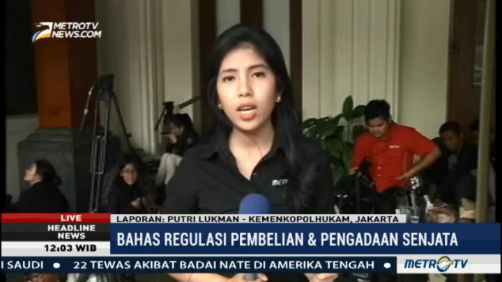 280 Senjata yang Tertahan di Soetta akan Diserahkan ke Brimob